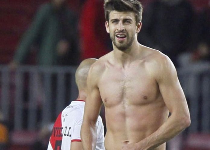 Piqué jugador del Barcelona FC