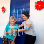 La anciana de 81 años Ofelia Martínez recibe vivienda solidaria en Managua La anciana de 81 años Ofelia Martínez recibe vivienda solidaria en Managua