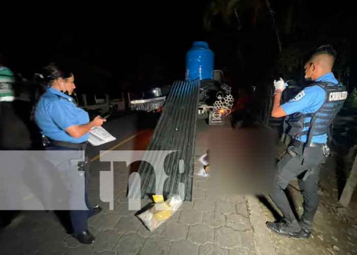 Motorizado pierde la vida al colisionar con un camión en Jalapa