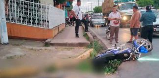 Accidente de tránsito en Granada deja una persona lesionada