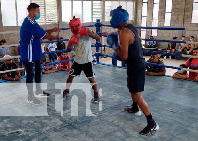 Realizan velada boxística con jóvenes de Jinotega