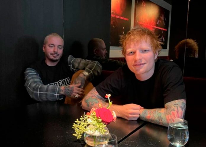1 J Balvin anuncia doble colaboración con el cantante Ed Sheeran