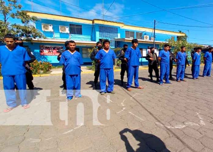 Policía Nacional en Masaya detuvo a 8 sujetos por distintos delitos