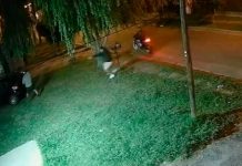 ¡Que valiente! Se defiende robo en Argentina, a punta de piedras Se defiende robo en Argentina, a punta de piedras