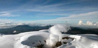 Alerta amarilla en Risaralda por actividad en volcán nevado del Ruiz