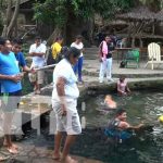 Concurso de natación promueve bellezas naturales de Ometepe
