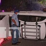 Taxista supuestamente en estado de ebriedad se vuelca en la Cuesta ‘Musunce’ Taxista supuestamente en estado de ebriedad se vuelca en la Cuesta ‘Musunce’