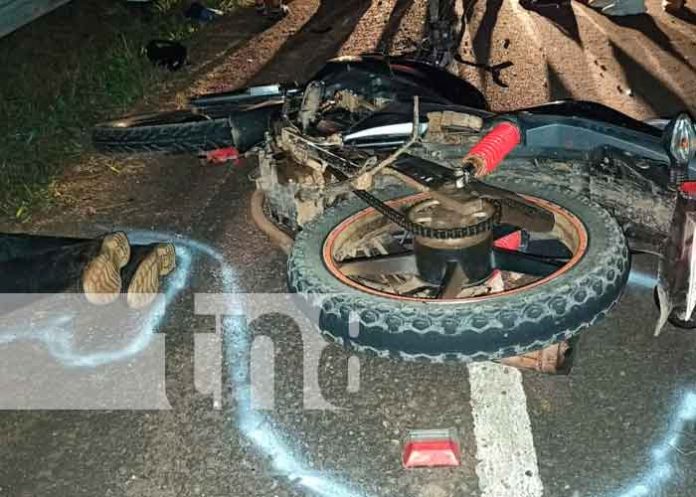 1 Motociclista pierde la vida en accidente de tránsito en El Ayote