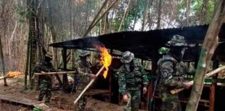 Venezuela desmantela campamento “terroristas de narcos colombianos”