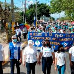 Estudiantes de Tipitapa hacen caminata en contra de las drogas