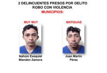 Capturan a 8 personas en Matagalpa señaladas de cometer delitos