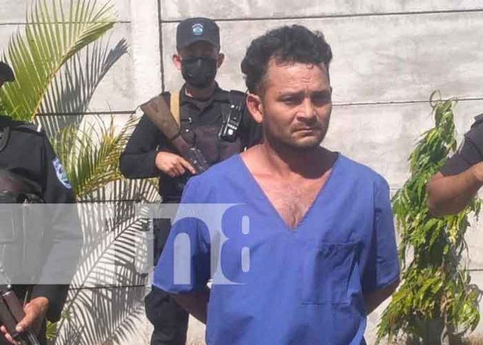 Delincuente detenido en Boaco