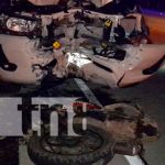 Motociclista muere tras impactar con una camioneta en Matiguás Motociclista muere tras impactar con una camioneta en Matiguás