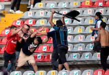 Batalla campal de las barras en un partido en México deja muertos y heridos Batalla campal de las barras en un partido en México deja muertos y heridos
