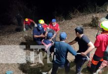 Cinco lesionados tras caer en las laderas de la Laguna de Masaya Cinco lesionados tras caer en las laderas de la Laguna de Masaya