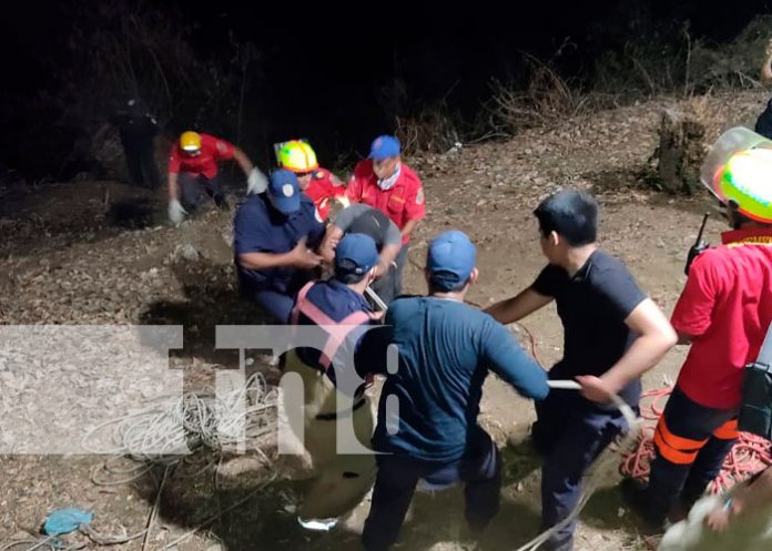 Cinco lesionados tras caer en las laderas de la Laguna de Masaya