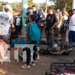 Motociclista en estado crítico después de impactar contra un camión en Managua Motociclista en estado crítico después de impactar contra un camión en Managua