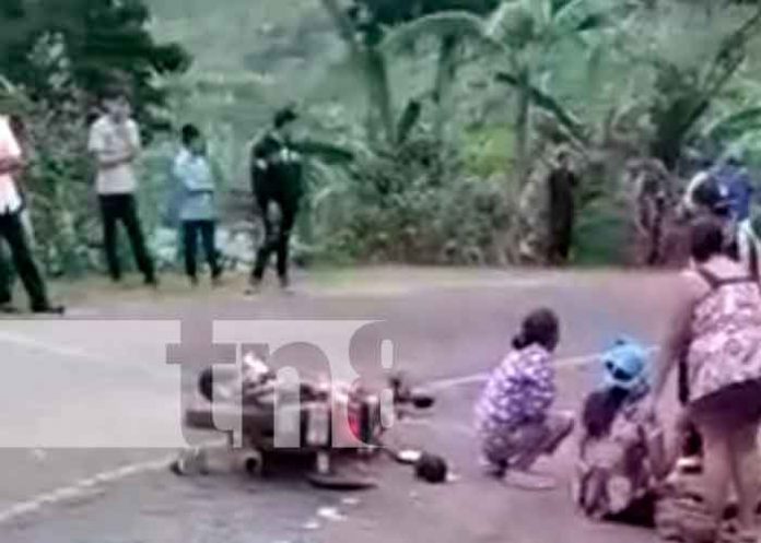 Bebé de 3 meses pierde la vida en aparatoso accidente en Jinotega