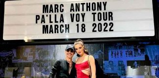 Confirman relación de Marc Anthony y Nadia Ferreira