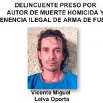 Policía Nacional captura al presunto homicida en Nueva Guinea Policía Nacional captura al presunto homicida en Nueva Guinea