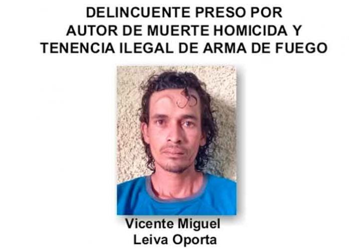 Policía Nacional captura al presunto homicida en Nueva Guinea