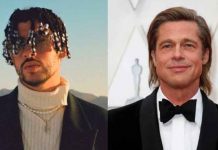 ¡Bad Bunny pelea con Brad Pitt! esto se vió en el trailer de «Bullet Train» Pitt y Bad Bunny en Bullet Train