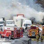 Pensilvania: accidente con 40 vehículos involucrados deja 3 muertos Accidente masivo en Pensilvania
