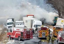 Pensilvania: accidente con 40 vehículos involucrados deja 3 muertos Accidente masivo en Pensilvania