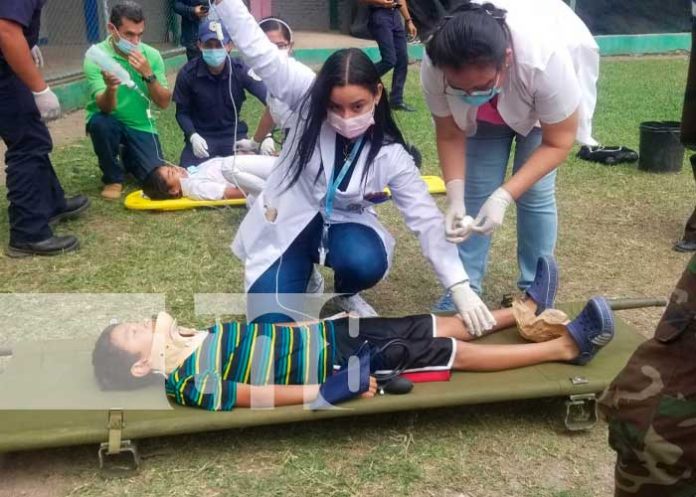 2 Primer ejercicio nacional de multiamenazas 2022 todo un éxito en Matagalpa