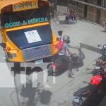 Bus se estrella contra una vivienda en Nueva Segovia Bus se estrella contra una vivienda en Nueva Segovia