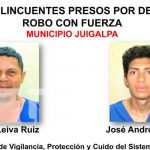 Policía Nacional en Chontales detienen a 7 presuntos delincuentes.