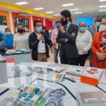 OCE conoce los centros de investigación de Nicaragua y trabajo de los movimientos estudiantiles Centro de investigaciones de Nicaragua presentados al secretario de la OCE