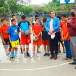Inauguración de parques en Managua