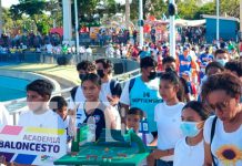 Atletas celebran el 170 aniversario de Managua de ser elevada a capital