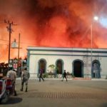 Baja California es afectada por un incendio que casi consume 40 casas incendio en México, Baja California