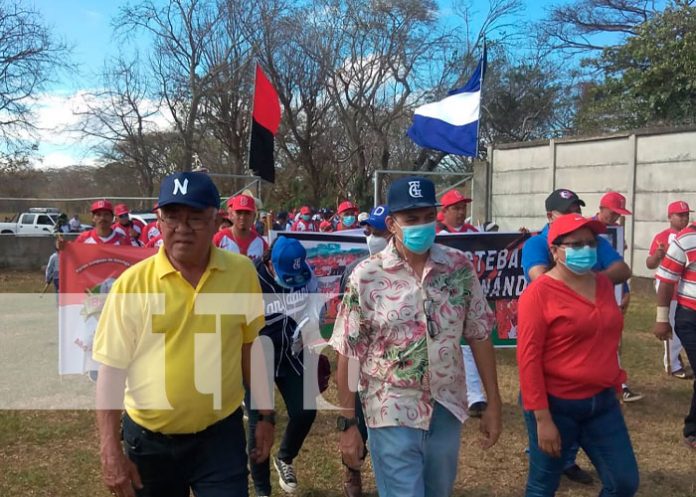 Inauguración de torneo en Diriomo