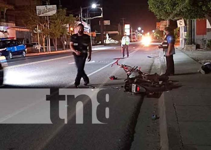 Accidente de tránsito en Estelí deja una persona fallecida