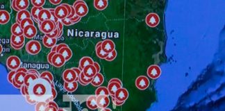 presentación de mapas naturales de Nicaragua