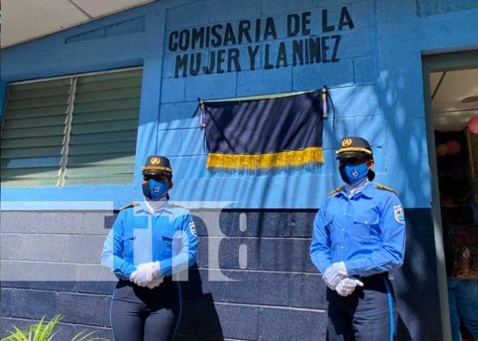 CHINANDEGA-1 Relanzan Comisaría de la Mujer en Puerto Morazán - Chinandega