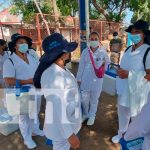 Completan e inician esquemas de vacunación anti-COVID en Ciudad Sandino Jornada de vacunación en Ciudad Sandino