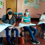Ministerio de Educación imparte taller de pintura a docentes de Managua Maestros reciben taller de pintura por el Ministerio de Educacion en Managua
