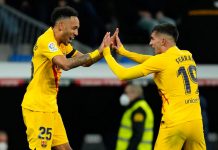 Barcelona recibe a Sevilla por la 2da plaza en España barcelona, aubameyang, ferran, torrres,