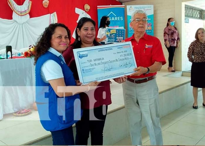 Lotería Nacional continúa entregando utilidades a Instituciones para programas sociales