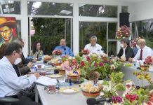 Presidente de Nicaragua, Daniel Ortega, en encuentro con titular del BCIE Presidente de Nicaragua sostiene encuentro con su homólogo del BCIE