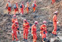 Continúan labores de rescate en el sur de China tras accidente