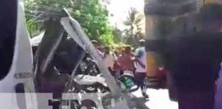 Accidente de tránsito en la Carretera Nueva a León