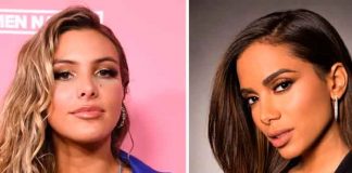 Anitta le enseña a Lele Pons cómo hacer su desafío viral "Envolver"