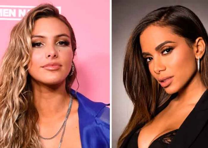 Anitta le enseña a Lele Pons cómo hacer su desafío viral 