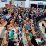 Asamblea Nacional aprobó Reforma a la Ley Electoral de Nicaragua Sesión parlamentaria en la Asamblea Nacional de Nicaragua