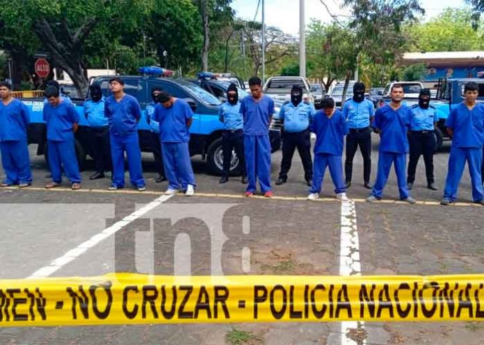 Policía Nacional arresta a 36 presuntos delincuentes por diferentes delitos